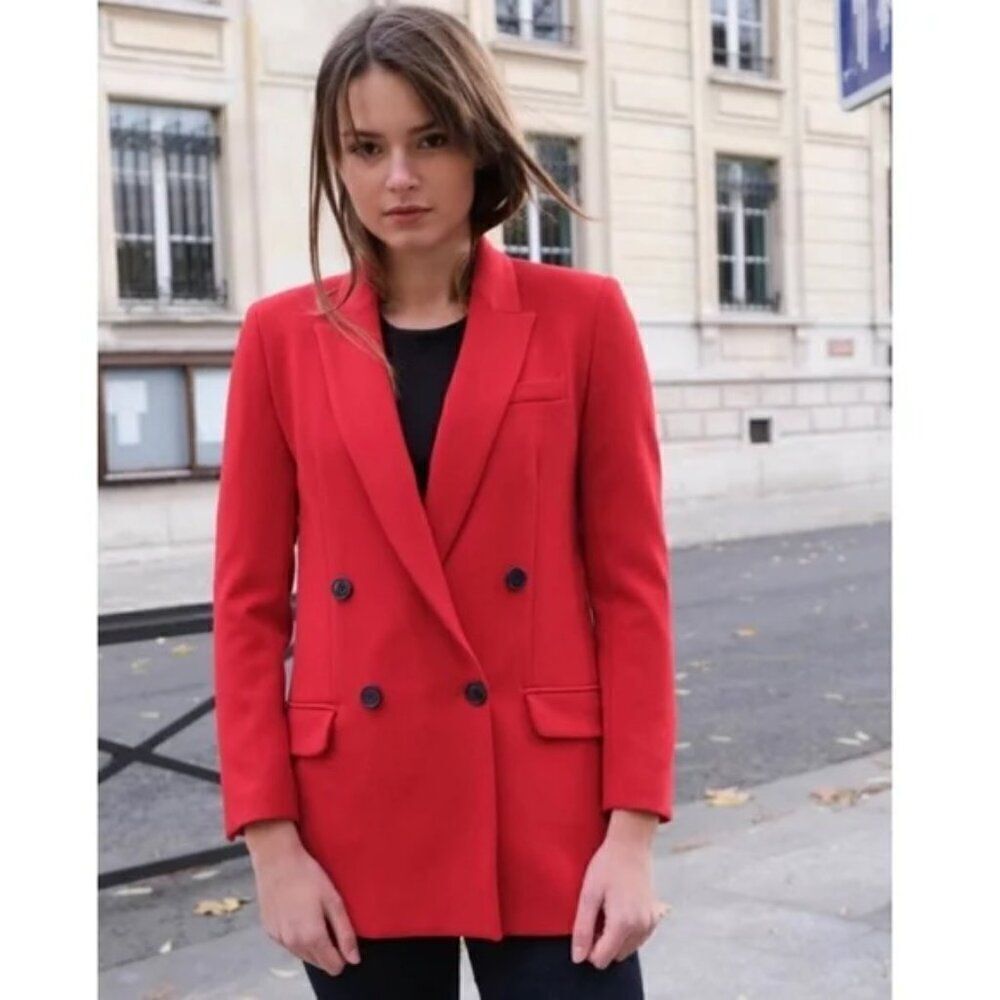Ete Comme Hiver Paris Red Blazer NWT - small ($400)